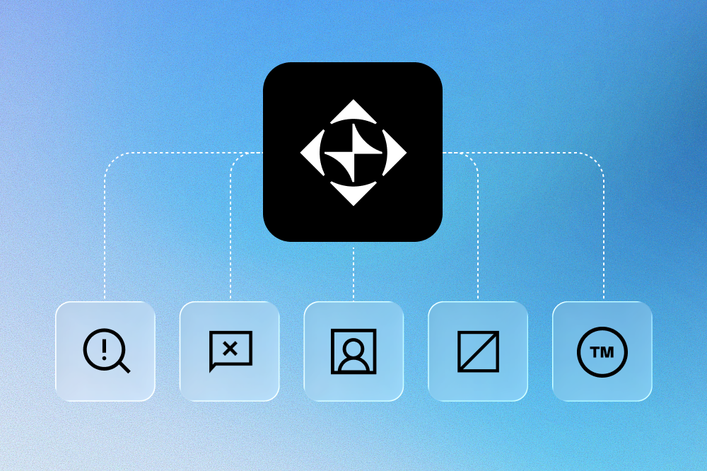 Trademark symbol usage diagram